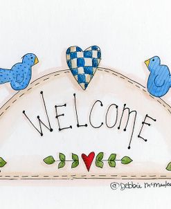 Welcome With 2 Birds