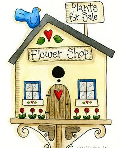 Flower Shop Birdhouse