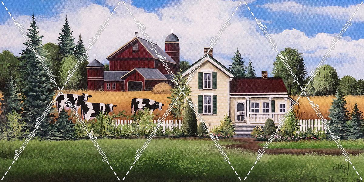House-Barn-Cows