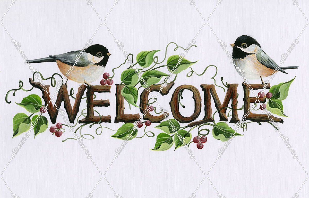 Welcome with Chickadees