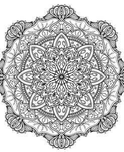 Digital Mandala 16