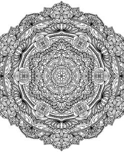 Digital Mandala 19
