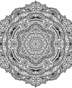 Digital Mandala 19