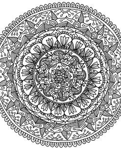 Hand Drawn Mandala 6