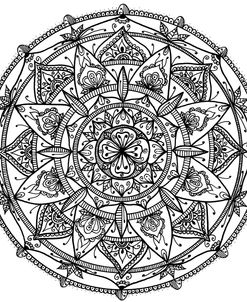 Hand Drawn Mandala 8