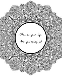 Live Life Mandala