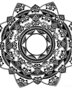 Hand Drawn Mandala 4