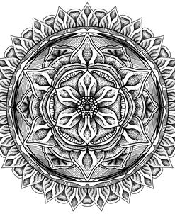 Stipple Mandala 2