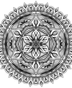 Stipple Mandala 2