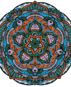 Coloured Mandala 1