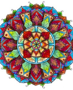 Coloured Mandala 12