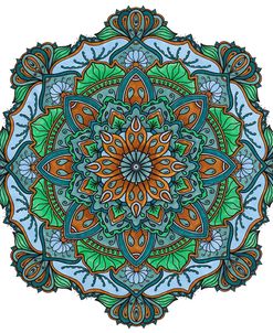 Coloured Mandala 5