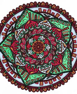 Coloured Mandala 8