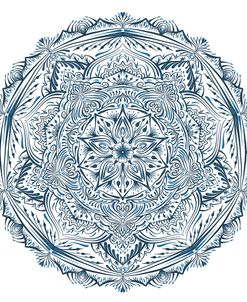 Mandala in Blues