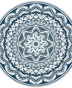 Teal Mandala