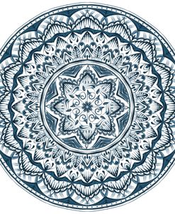 Teal Mandala