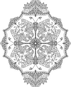 Butterfly Mandala