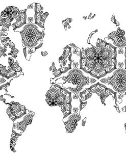 World Map Large Repeat