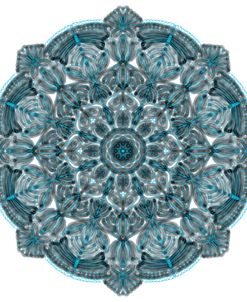 Bluebrown Mandala