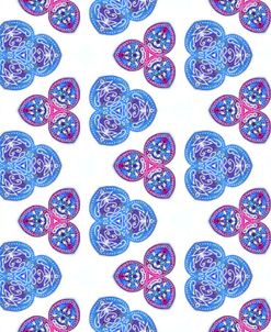Pink Blue Triads