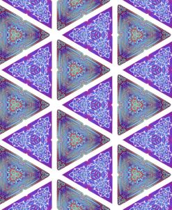 Purple Blue Triangles