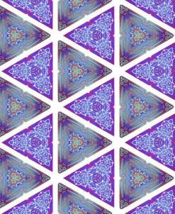 Purple Blue Triangles
