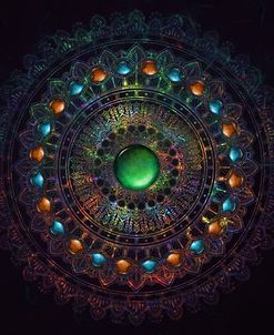 Many Gemstones Mandala