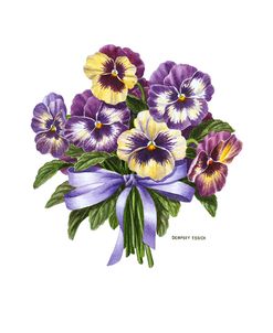 Pansy Bouquet