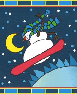 Coalman The Snowman Snowboarding 4