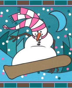 Coalman The Snowman Snowboarding 3