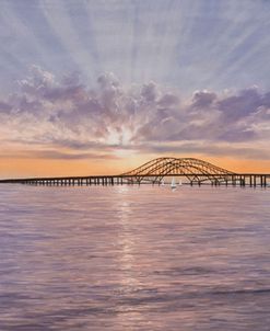 Sun Rays Over Captree