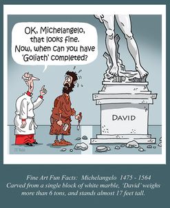 Michelangelo Fun Fact