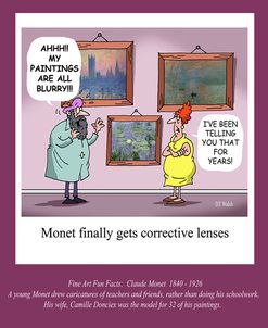 Monet Fun Fact