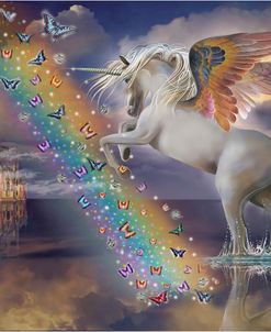 Unicorn Pegasus Rainbow