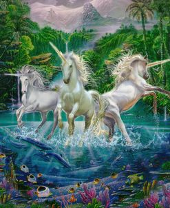 3 Unicorns in Eden