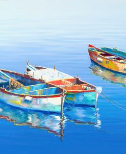 3 Boats Blue 1