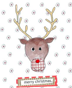 Christmas Card Reindeer