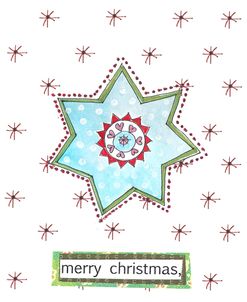 Christmas Card Star