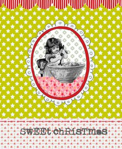 Vintage Stars & Stripes Sweet Christmas 2