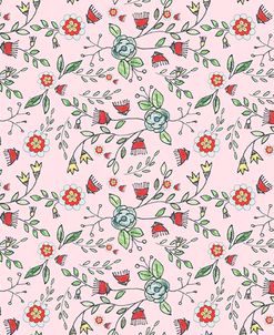 Pattern  30’S Style Flowers