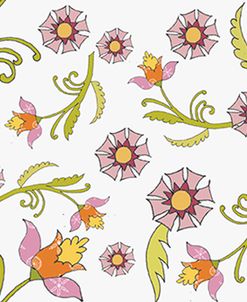 Pattern Lilac Flowers