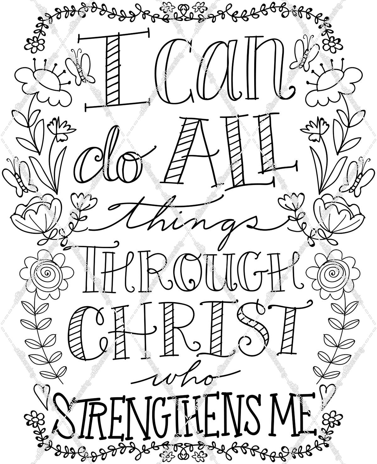 I Can Do All Things Through Christ_BW