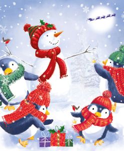 ELX15183 – Snowman’s Penguin Party
