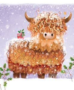 ELX19457 – Curly Haired Highland Cow