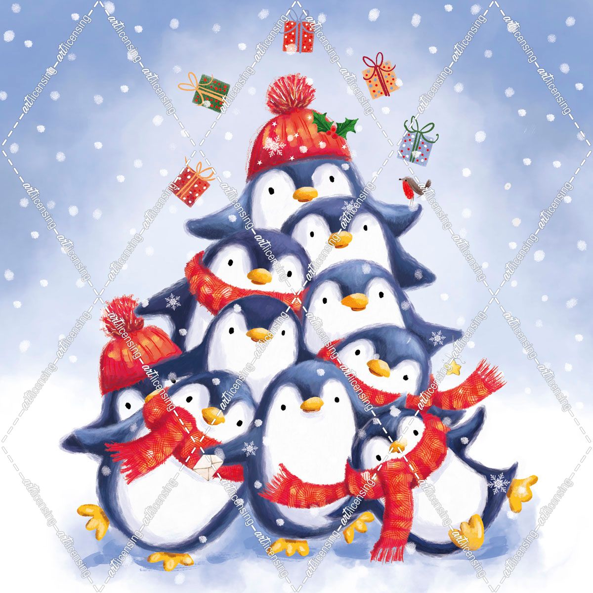 ELX19462 – Penguin Christmas Party