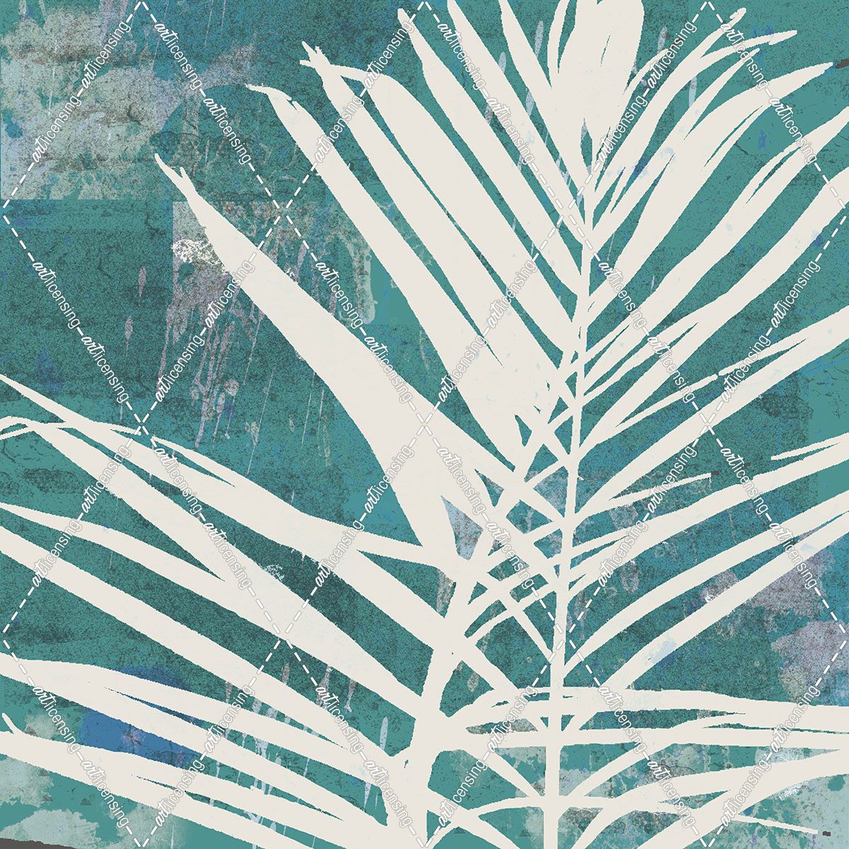 Fronds on Azure