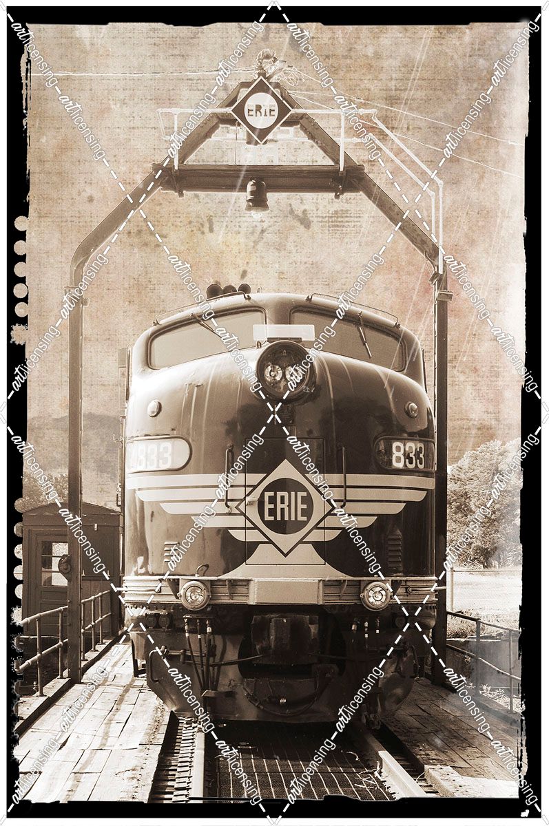 Erie Train Front