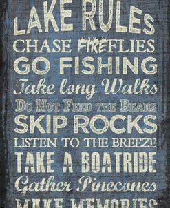 Lake Rules