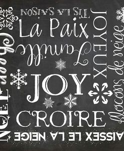 Christmas Chalk 1 French