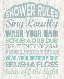 Shower Rules